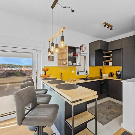 Sea View Penthouse Istra 班约勒
